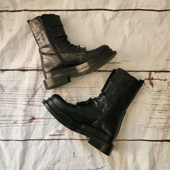 Paloma Barcelo Tyson Combat Boot Size 38